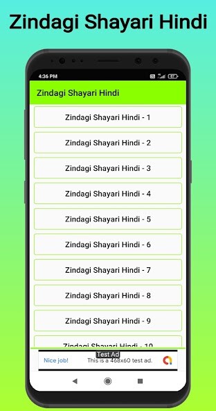 Run android online APK Zindagi Shayari Hindi from MyAndroid or emulate Zindagi Shayari Hindi using MyAndroid
