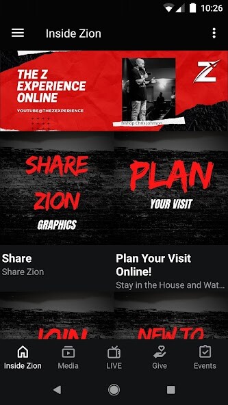 Emulate iPhone app Zion Christian Ministries using MyAndroid Emulate iPhone app Zion Christian Ministries using MyAndroid