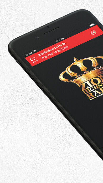 Emulate iPhone app Zionhighness Radio using MyAndroid