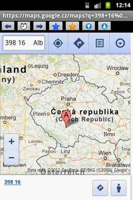 Emulate Android APK ZIP code Czech and Slovak