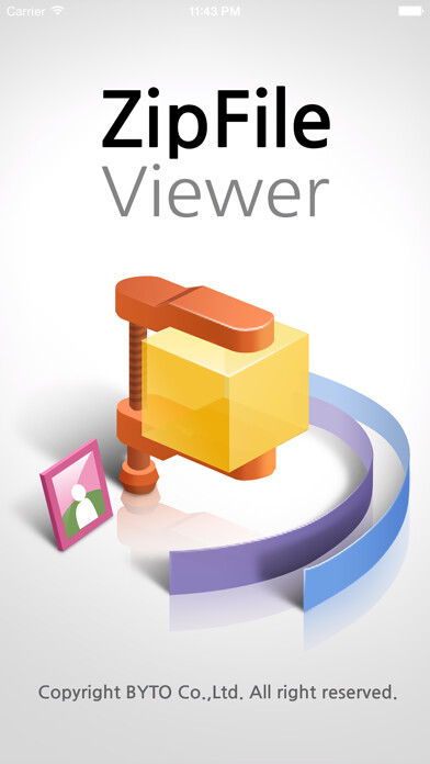 Emulate iPhone app Zip File Viewer using MyAndroid
