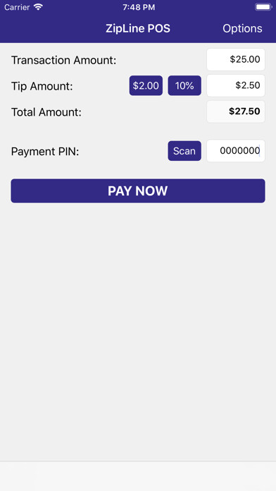 Emulate iPhone app ZipLine POS using MyAndroid Emulate iPhone app ZipLine POS using MyAndroid