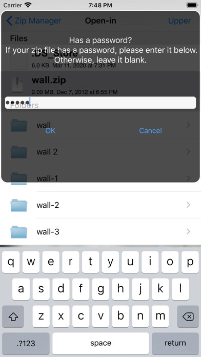 Emulate iPhone app ZipManager -Zip/Unzip tool using MyAndroid Emulate iPhone app ZipManager -Zip/Unzip tool using MyAndroid