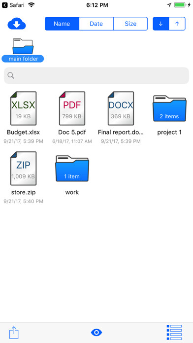 Emulate iPhone app Zip Opener using MyAndroid Emulate iPhone app Zip Opener using MyAndroid