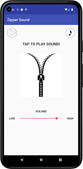 Run android online APK Zipper Sound from MyAndroid or emulate Zipper Sound using MyAndroid