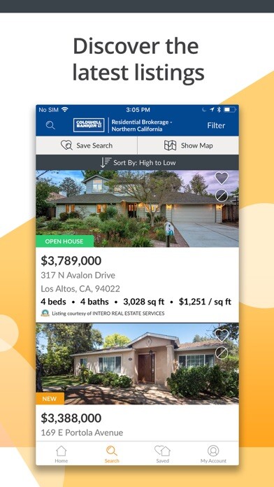 Emulate iPhone app ZipRealty - Homes for Sale using MyAndroid