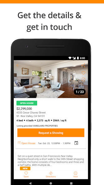 Run android online APK ZipRealty Real Estate  Homes from MyAndroid or emulate ZipRealty Real Estate  Homes using MyAndroid