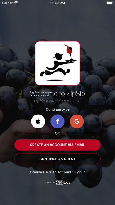 Emulate iPhone app ZipSip using MyAndroid Emulate iPhone app ZipSip using MyAndroid