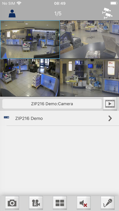 Emulate iPhone app ZipVision Pro using MyAndroid