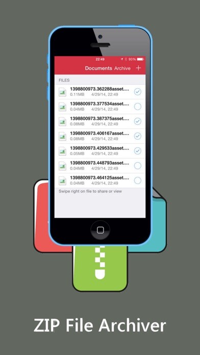 Emulate iPhone app ZIP - ZIP UnZIP Archiver and Tool using MyAndroid Emulate iPhone app ZIP - ZIP UnZIP Archiver and Tool using MyAndroid