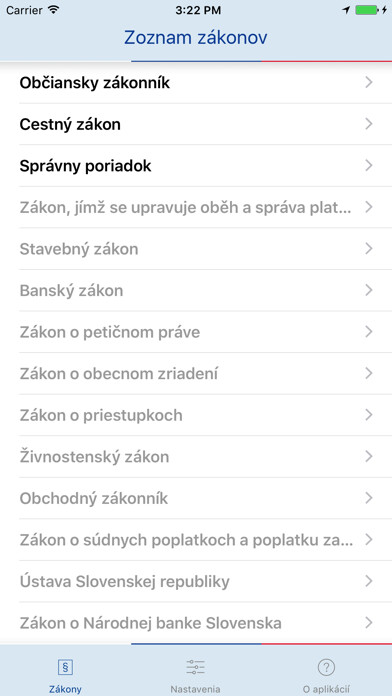 Emulate iPhone app Zákony SK using MyAndroid Emulate iPhone app Zákony SK using MyAndroid