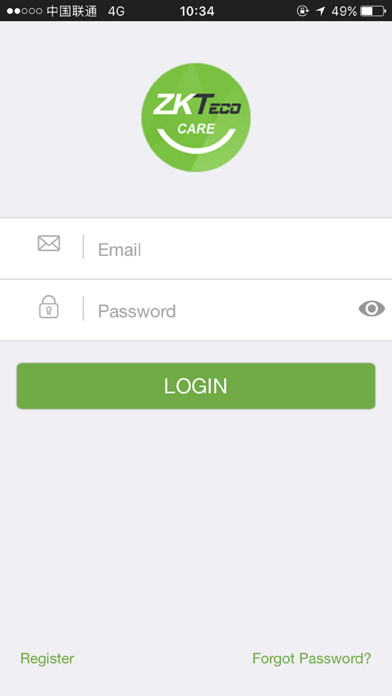 Emulate iPhone app ZKTeco CARE using MyAndroid Emulate iPhone app ZKTeco CARE using MyAndroid