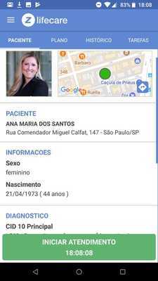 Emulate Android APK Z Lifecare: controle de qualidade para home care