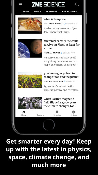 Emulate iPhone app ZME Science News using MyAndroid Emulate iPhone app ZME Science News using MyAndroid