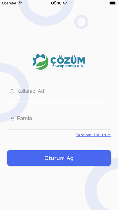 Emulate iPhone app Çözüm Monitoring using MyAndroid