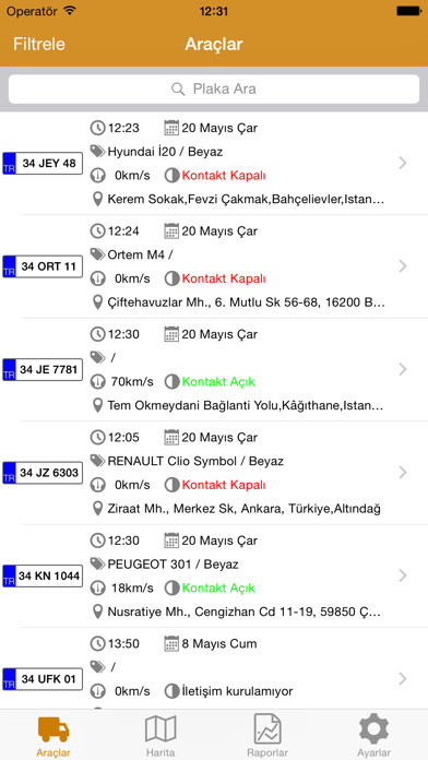 Emulate iPhone app İz Mobil using MyAndroid