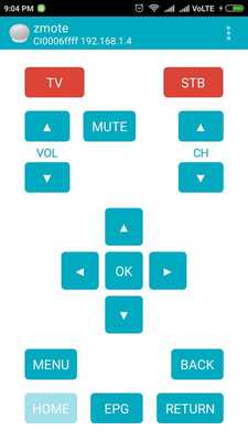 Emulate Android APK zmote