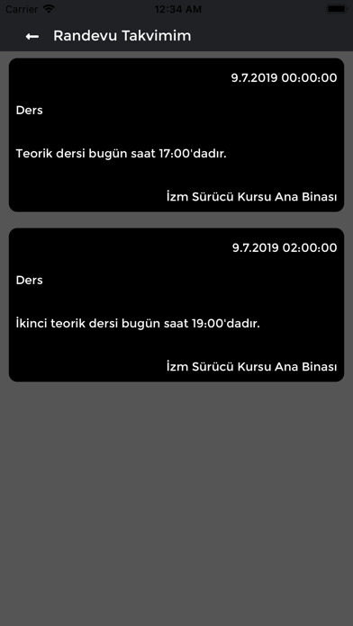 Emulate iPhone app İzm Sürücü Kursu using MyAndroid Emulate iPhone app İzm Sürücü Kursu using MyAndroid
