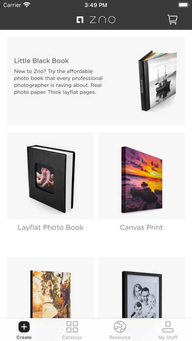 Emulate iPhone app Zno: Photo Books & Prints using MyAndroid Emulate iPhone app Zno: Photo Books & Prints using MyAndroid