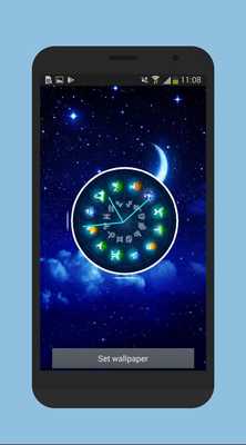 Emulate Android APK Zodiac clock live wallpaper Emulate Android APK Zodiac clock live wallpaper