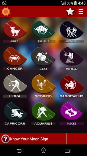 Run android online APK Zodiac Horoscope 2020 from MyAndroid or emulate Zodiac Horoscope 2020 using MyAndroid