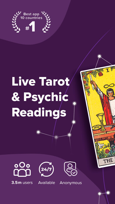 Emulate iPhone app Zodiac Psychics: Tarot Reading using MyAndroid