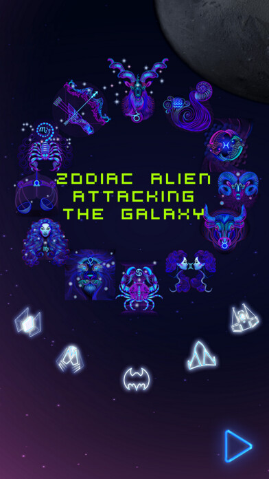 Emulate iPhone app Zodiac signs star - War defense of the astrology using MyAndroid