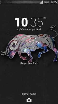Emulate Android APK Zodiac Theme - Taurus