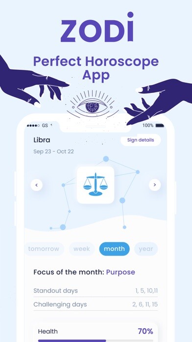Emulate iPhone app Zodi: Horoscope & Astrology using MyAndroid Emulate iPhone app Zodi: Horoscope & Astrology using MyAndroid
