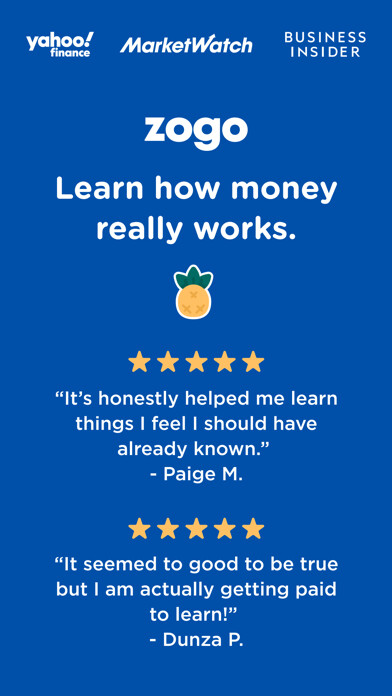 Emulate iPhone app Zogo: Learn and Earn using MyAndroid Emulate iPhone app Zogo: Learn and Earn using MyAndroid