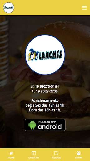 Run android online APK Zoio Lanche from MyAndroid or emulate Zoio Lanche using MyAndroid