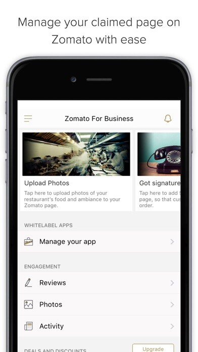 Emulate iPhone app zomato for business using MyAndroid Emulate iPhone app zomato for business using MyAndroid