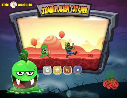 Emulate Android APK Zombie Alien Catcher