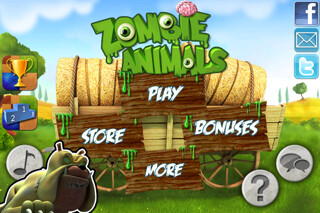 Emulate iPhone app Zombie Animals using MyAndroid