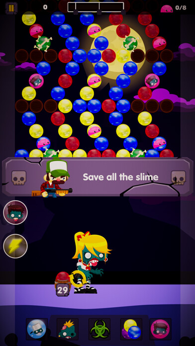Emulate iPhone app Zombie Bubble Burst using MyAndroid Emulate iPhone app Zombie Bubble Burst using MyAndroid