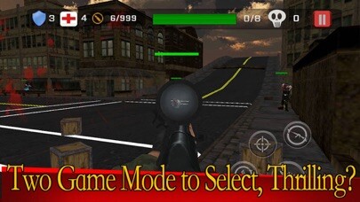 Emulate iPhone app Zombie City Shoot Battle 3D:Classic Shoot Zombie FPS Game using MyAndroid