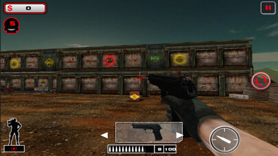 Emulate iPhone app Zombie Defense Survivor. The Frontline Z in Army Doom Commando War using MyAndroid