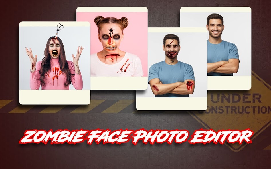 Run android online APK Zombie Face Photo Editor from MyAndroid or emulate Zombie Face Photo Editor using MyAndroid