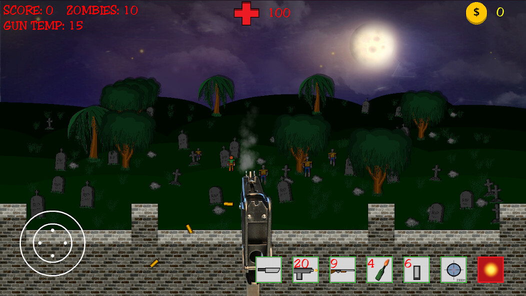 Run android online APK Zombie Gunner from MyAndroid or emulate Zombie Gunner using MyAndroid
