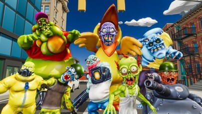 Emulate iPhone app Zombie.io Monster Battle City using MyAndroid