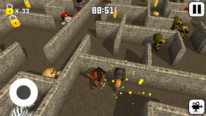 Emulate iPhone app Zombie Maze - Can you escape from the zombies ? using MyAndroid Emulate iPhone app Zombie Maze - Can you escape from the zombies ? using MyAndroid
