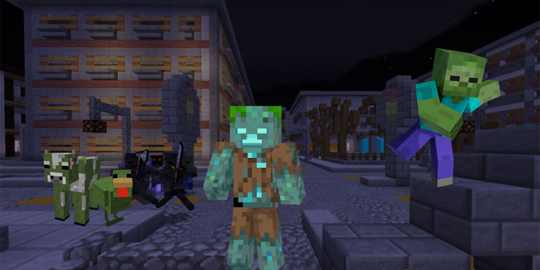 Emulate Android APK Zombie Mods for Minecraft PE