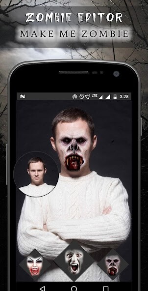 Run android online APK Zombie Photo Editor New from MyAndroid or emulate Zombie Photo Editor New using MyAndroid