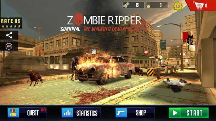 Emulate Android APK Zombie Ripper Survival - The Walking Dead