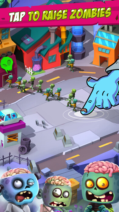 Emulate iPhone app Zombies Inc - Idle Clicker using MyAndroid