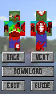 Emulate Android APK Zombie Skins For Minecraft: Pocket Edition