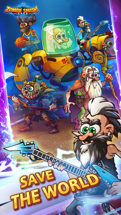 Emulate iPhone app ZombieSmash! Idle Saga using MyAndroid