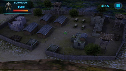 Emulate iPhone app Zombie Sniper 3D - Free Zombie Shooting Games using MyAndroid