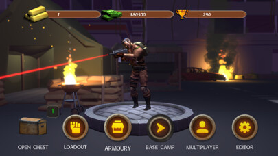 Emulate iPhone app Zombie Spectre using MyAndroid