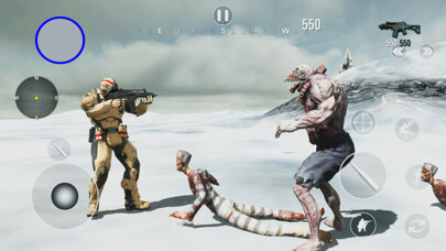 Emulate iPhone app Zombies Shooting 3d Games 2022 using MyAndroid